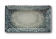 Vassoio Piatto Rettangolare Space in Porcellana 29 x 17,5 cm Saturnia