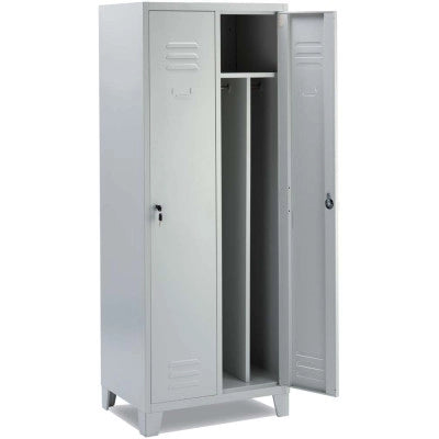 Armadietto sporco/pulito 2 posti Misure H 179,5 x 68,5 x 50 cm