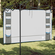Organizzatore da Tenda Appeso Grigio e Blu 320 x 182 cm Oxford 42001149
