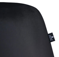 Poltrona in velluto nero, poltroncina - Lara - PL10LAG