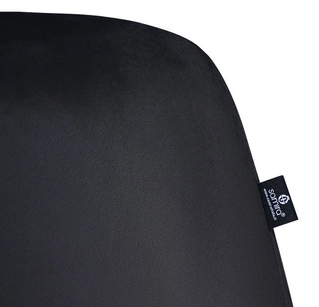 Poltrona in velluto nero, poltroncina - Lara - PL10LAG