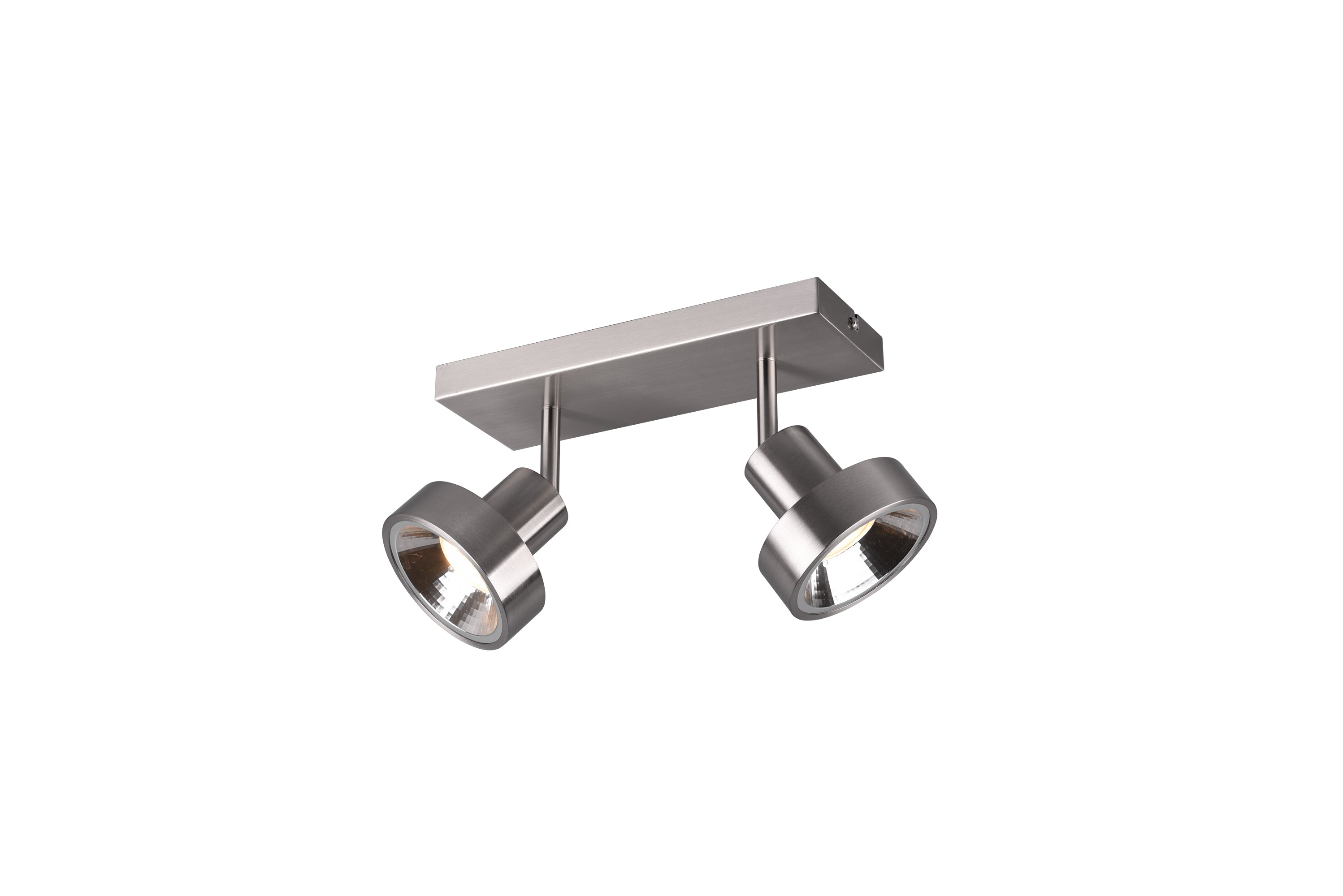 Faretto da Interno a LED in Metallo Nickel Opaco