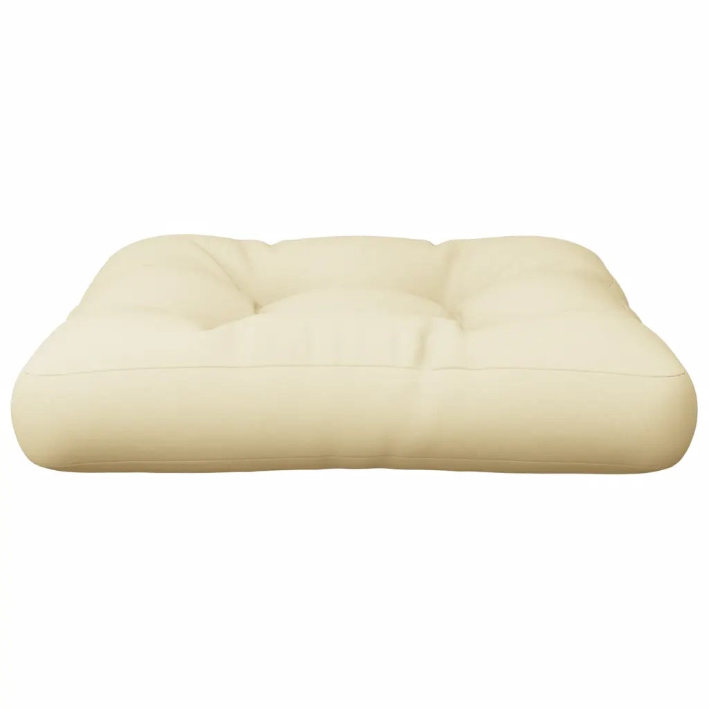 Cuscino per Pallet Crema 50x50x12 cm in Tessuto 360427