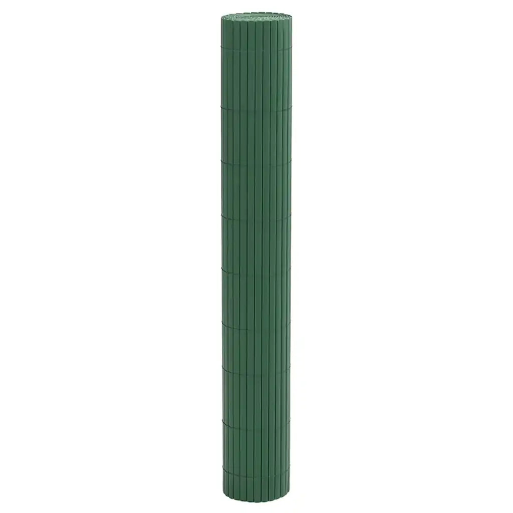 Recinzione da Giardino Bifacciale Verde 1,8x3 m in PVC