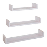 Mensole da Parete Set di 3 pz colore Rovere imperiale mod. Calamita