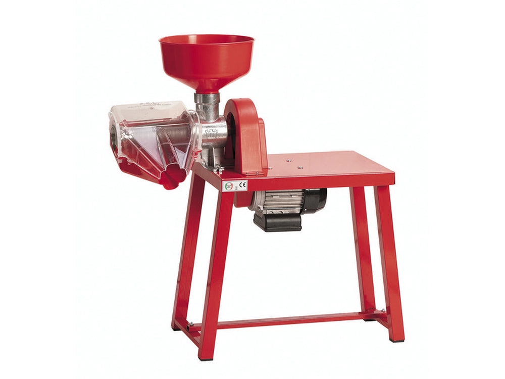 1pz spremipomodoro elettrico banco verniciato accessori plastica 5 hp 0,45 400  cod:ferx.vit36946