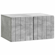 Mobile Porta TV da Muro Grigio Cemento 59,5 x 41 x 30 cm