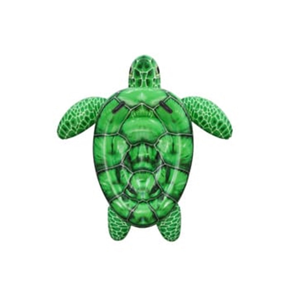Trade Shop - Tartaruga Galleggiante Da Piscina Spiaggia Pvc Gonfiabile Cavalcabile Tidal Turtle 41524 -