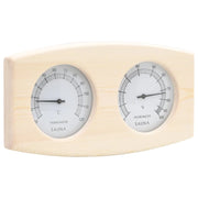 Set Timer Igrotermografo e Clessidra Sauna 2 in 1 Massello Pino CFW6548550
