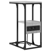 Comodino | Armadio da Notte | Mobiletto da notte con cassetto Grigio sonoma 41.5 x 26 x 60.5 cm