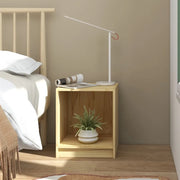 Comodino 35,5x33,5x41,5 cm in Legno Massello di Pino cod mxl 30229