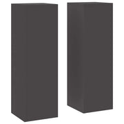 Supporto per piante | Sostegno per piante 2 pz Nero 24 x 24 x 75 cm Acciaio