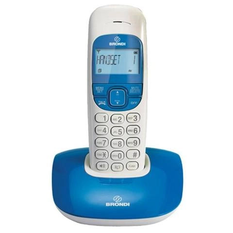 Brondi cordless nice bianco-blu - 10273211