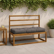 Cuscino per Pallet VIANEN 100% Poliestere Grigio 953372