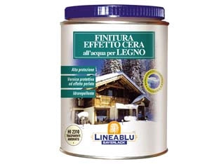 FINITURA ALL'ACQUA EFFETTO CERA PER LEGNO  HI 2311 trasparente ml.750    SAYERLACK