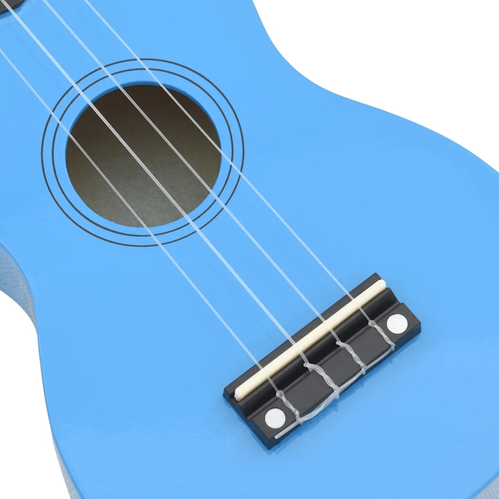 Set Ukulele Soprano con Borsa per Bambini Blu 21" CFW3884427