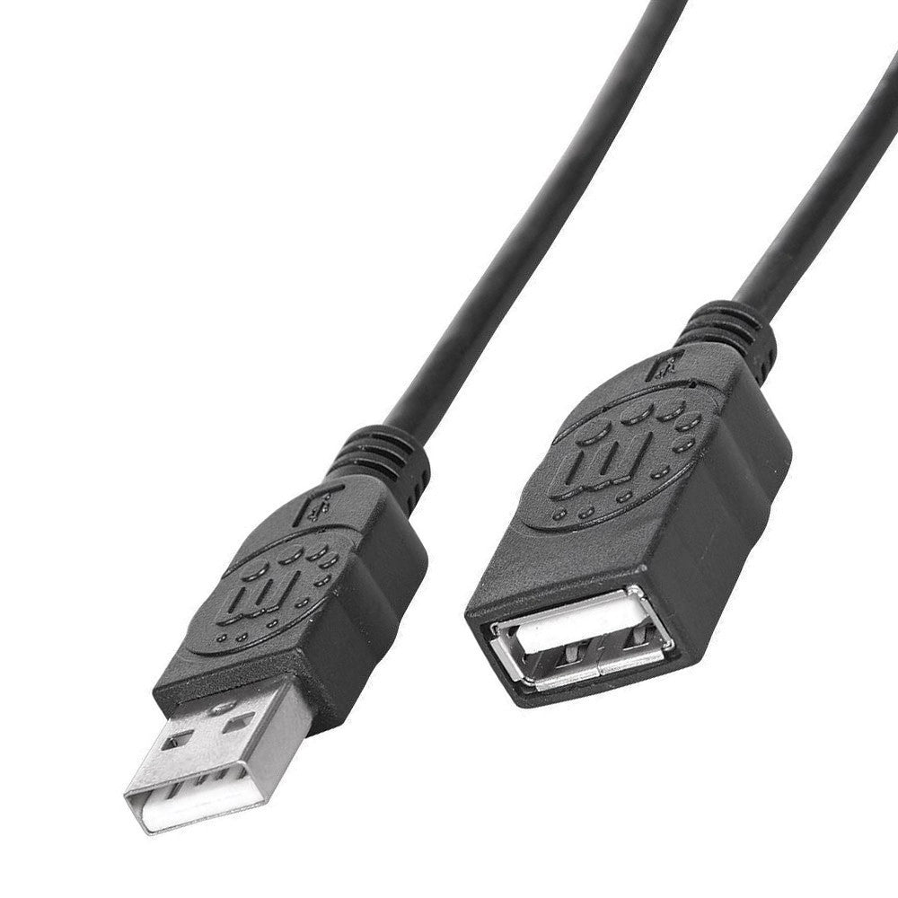 Trade Shop - Cavo Usb Prolunga 10 Metri 10m Maschio / Femmina Estensione 10 Mt Pc Desktop -