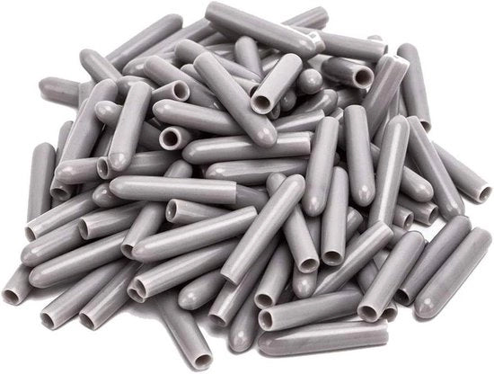 Coperture per lavastoviglie - 3 mm diametro interno pannello di copertura in PVC - 120 pezzi (grigio)