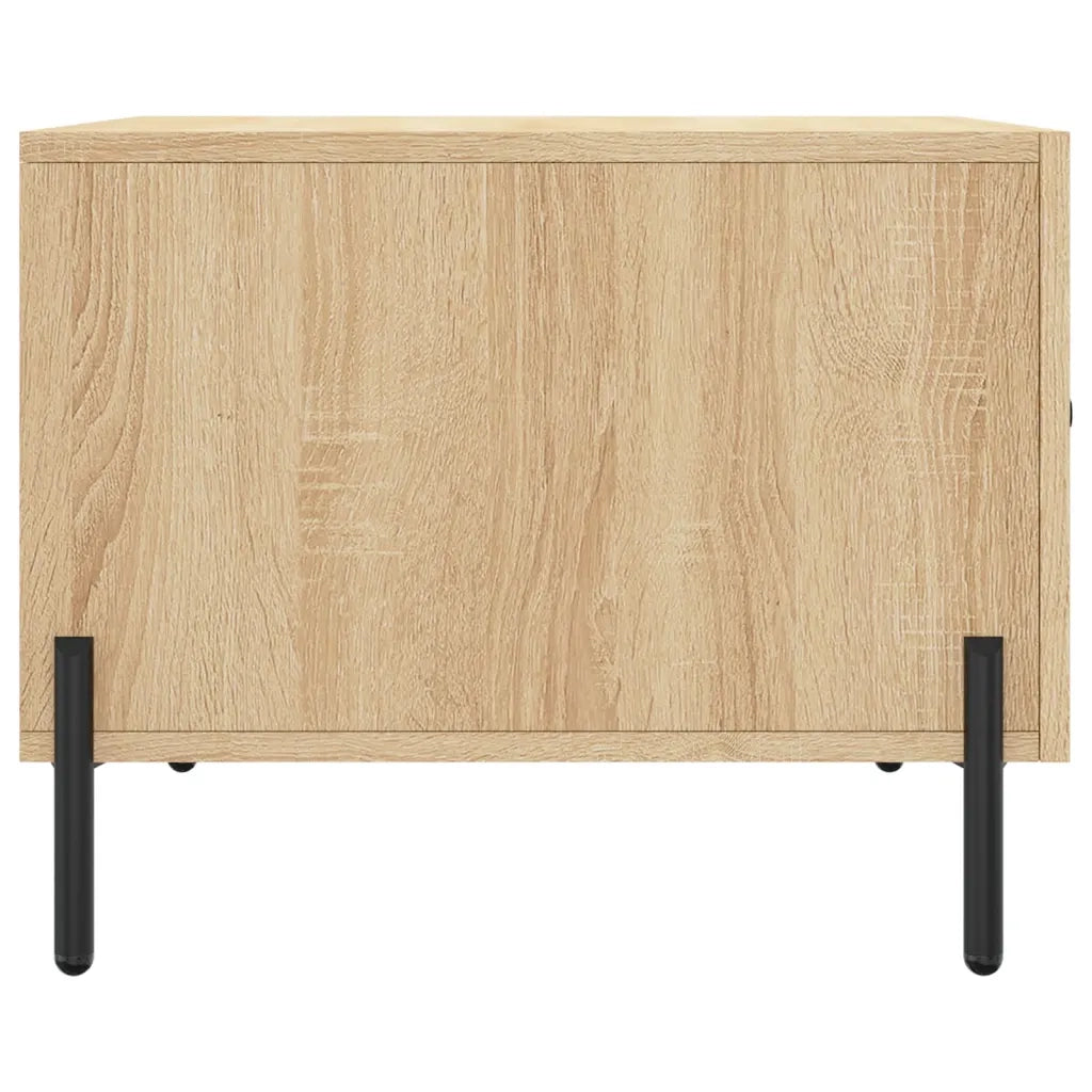 2 pz Tavolini salotto | Tavolino da caff¨¨ | Tavolino da Soggiorno Rovere Sonoma 50x50x40cm Legno Multistrato