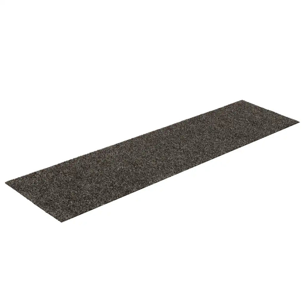 Tappetini per scale autoadesivi 15 pz | Gradini per Scale 76x20 cm antracite rettangolari