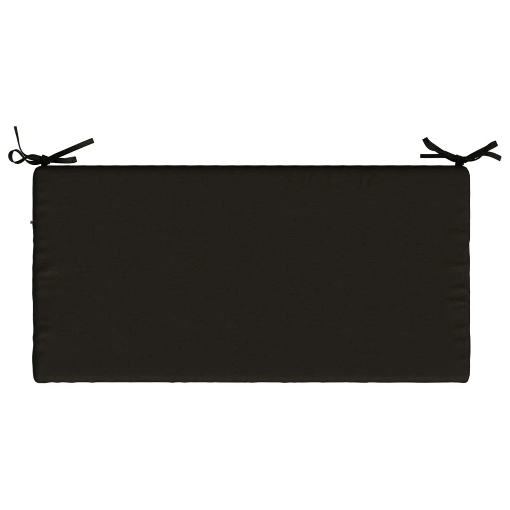 Cuscini per Panchina a 2 Pezzi SOEST 2 pz 100% Poliestere Nero 948631