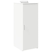 Mobile Portaoggetti Bianco 40x45x103,5 cm in Legno Multistrato