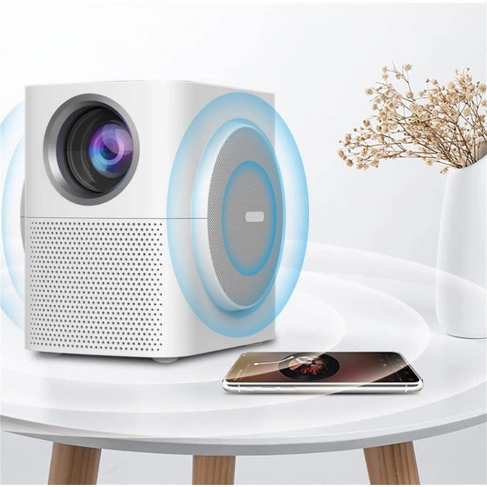 Trade Shop - Proiettore 4k Home Theater Proiettore Lcd Full Hd Accessorio Per Casa Q-hd998 -