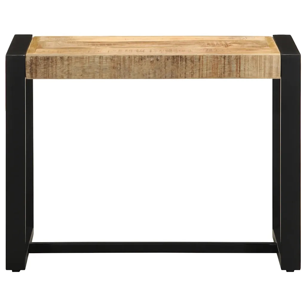 Panca 60x35x45 cm in Legno Massello di Mango Grezzo 4015977