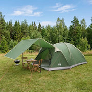 Tenda Capanna con tetto Verde 6 persone Poliestere e Acciaio 42028583