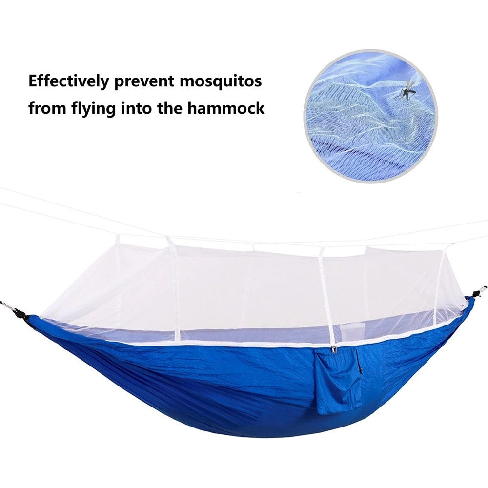 Trade Shop - Amaca Con Zanzariera Rete Ultraleggera Tenda Altalena Escursioni Campeggio Viaggio 016566 -