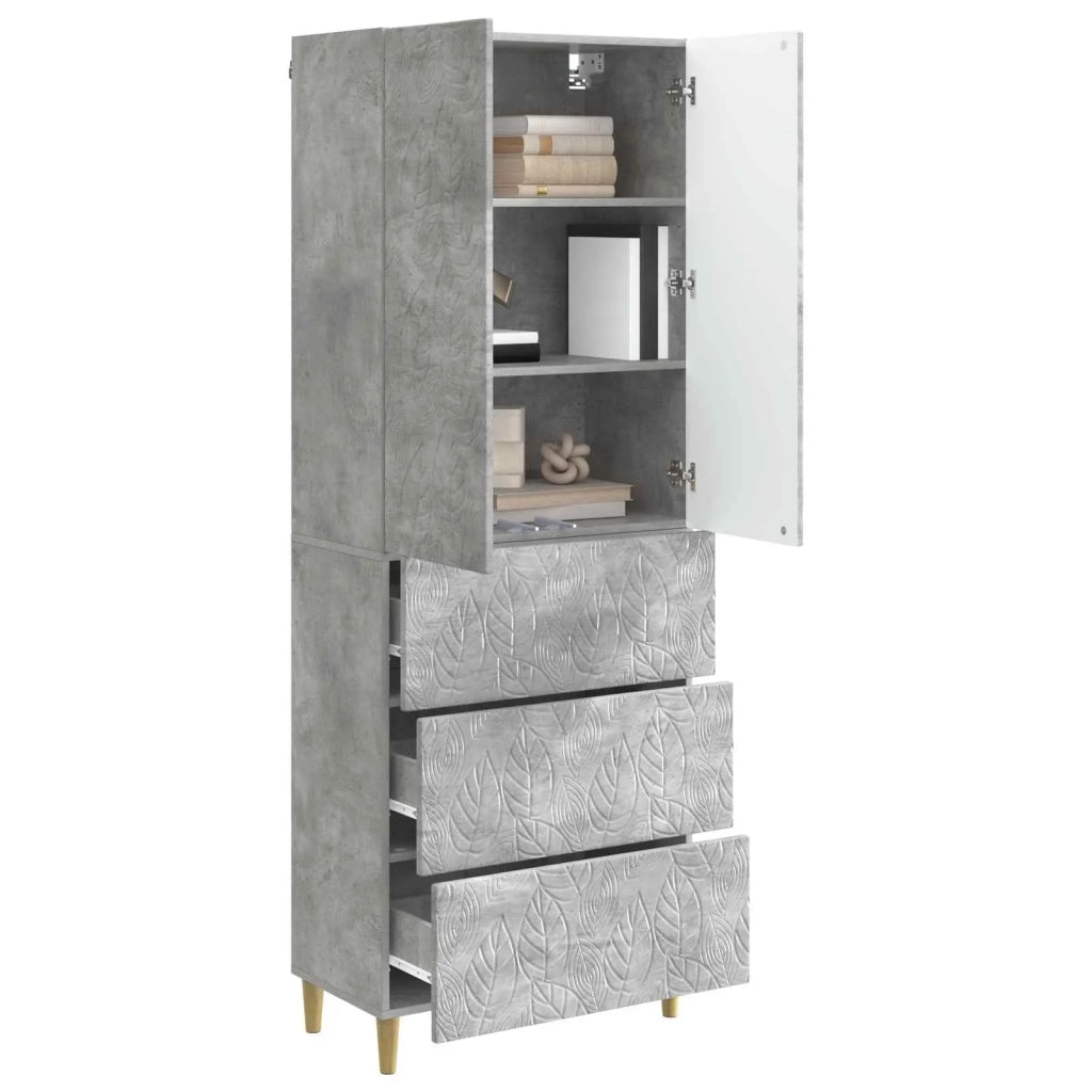 Set di armadi 2 pcs Grigio Cemento 66 x 34,5 x 90 cm 3416721