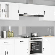 Schienale da cucina 2 pcs Grigio chiaro 120 x 40 cm