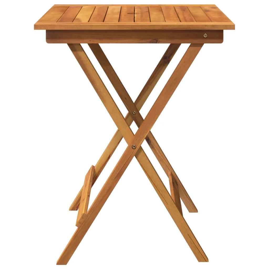 Set da Pranzo da Giardino 3 pz Pieghevole in Massello di Acacia 3058254