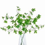 Decorazione artistica con piante artificiali 65 cm - Eucalipto con quattro rami - Decorazione per tavolo - Piante artificiali per interni/esterni - 4 rami - Piante artificiali