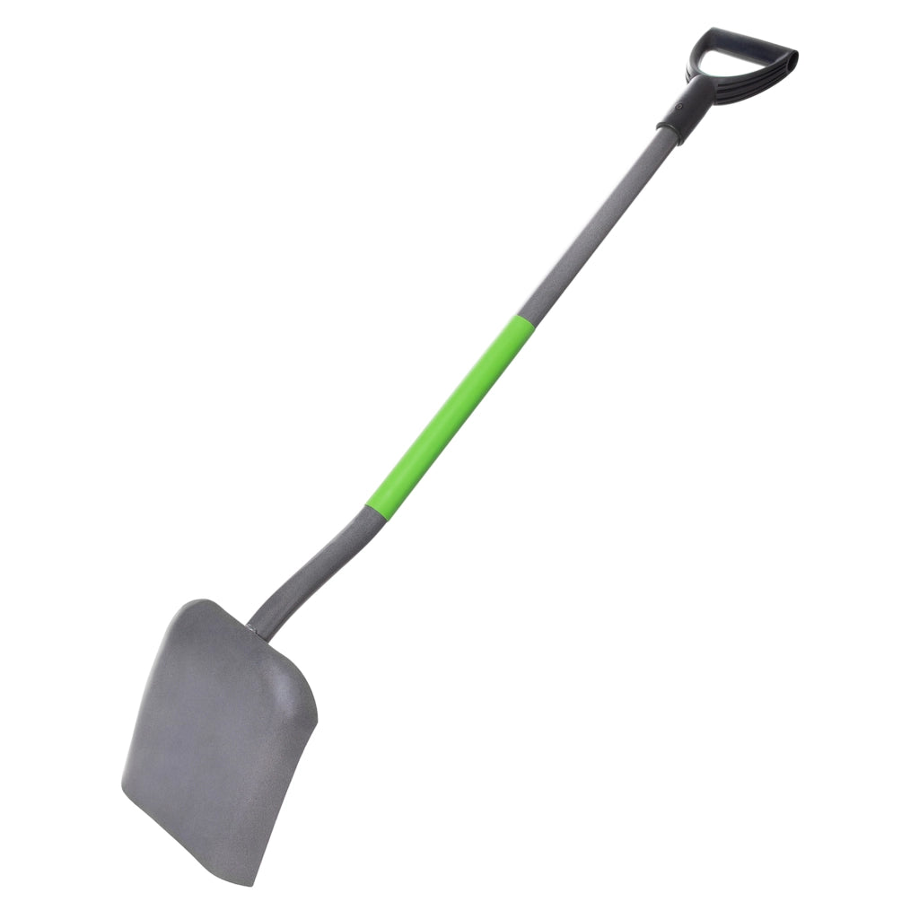 Pala da sabbia KADAX, pala per cereali, manico in metallo, manico in carbonio, 123 cm