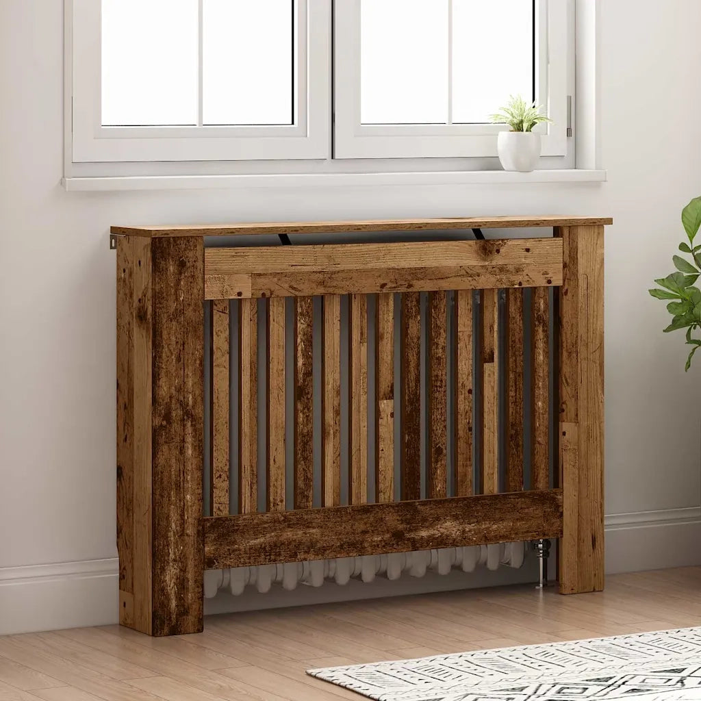 Copertura per radiatori Legno vecchio 112 x 19 x 81,5 cm CFW4367975
