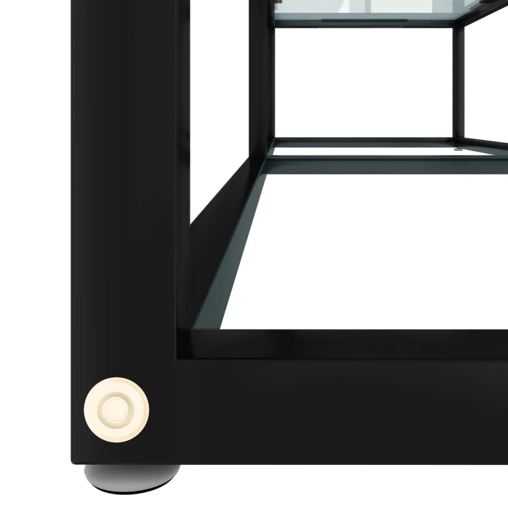 Mobile Porta TV Marmo Bianco 140x40x40,5 cm in Vetro Temperato 331716