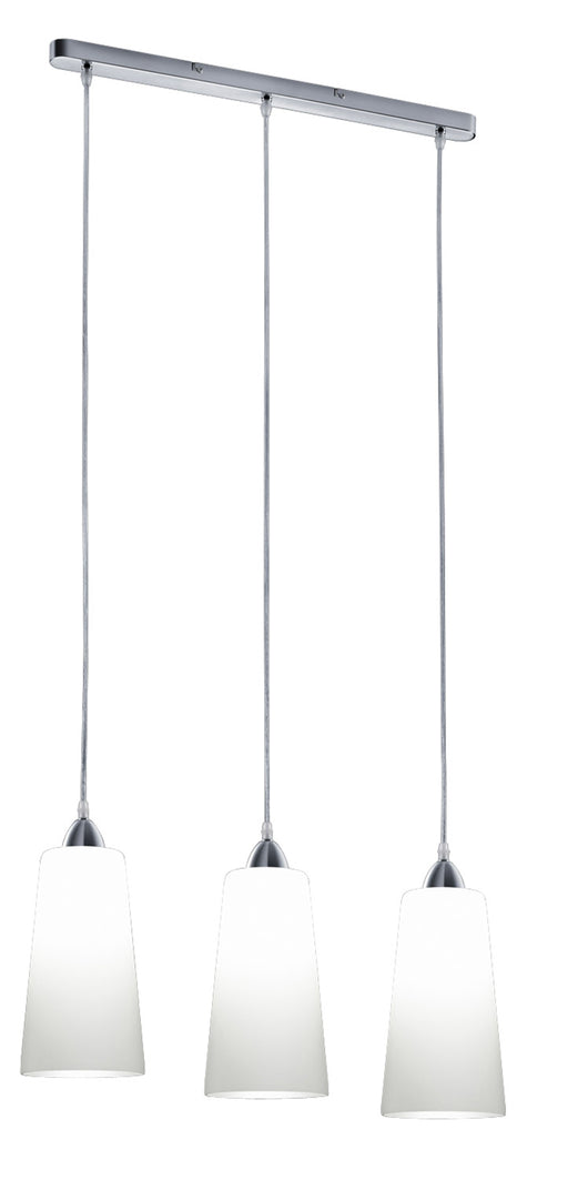 Lampada a Sospensione da Interno Attacco E27 in Metallo Nichel Opaco