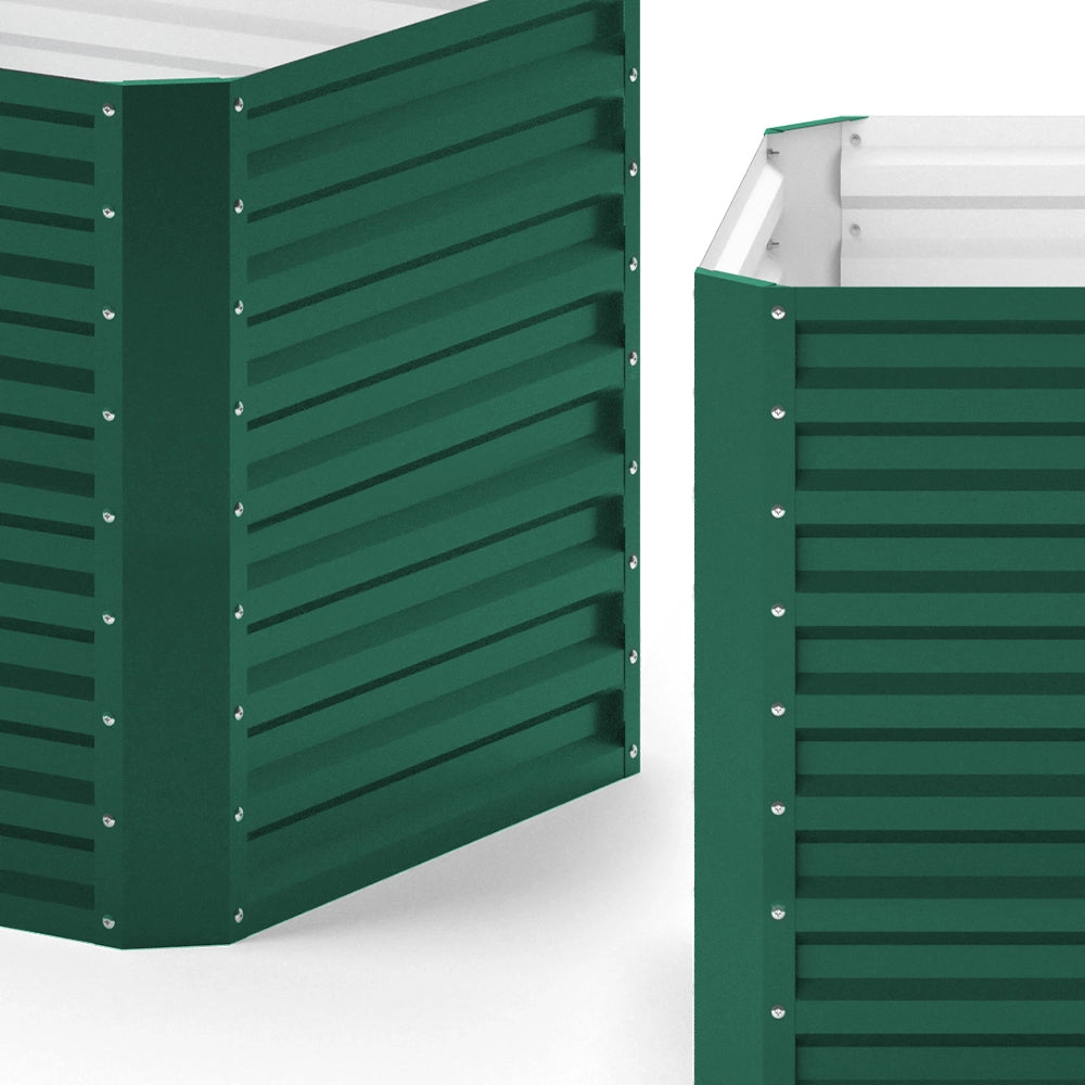 OK-Living Letto per orto rialzato Verde 180 x 90 cm
