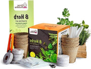 Coltiva facilmente le tue piante - Set di semine per principianti completo - Regalo unico - 8 Kit di erbe