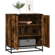 Credenza Rovere Fumo 68x35x76 cm in Truciolato