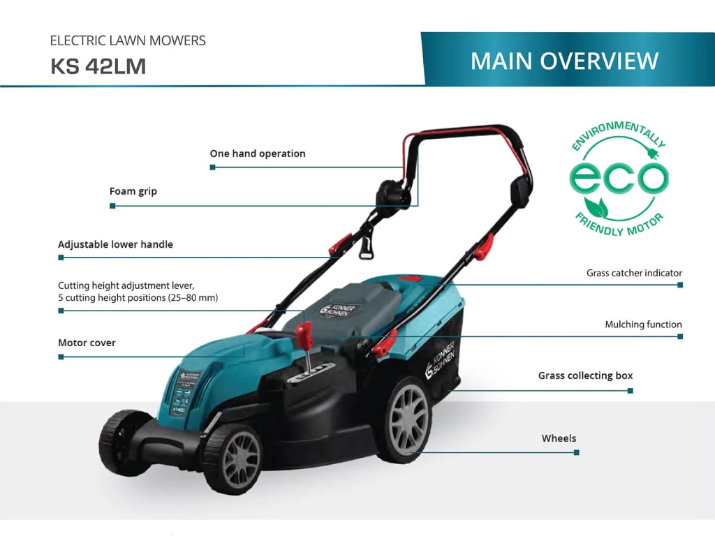Tosaerba elettrico KS 42LM