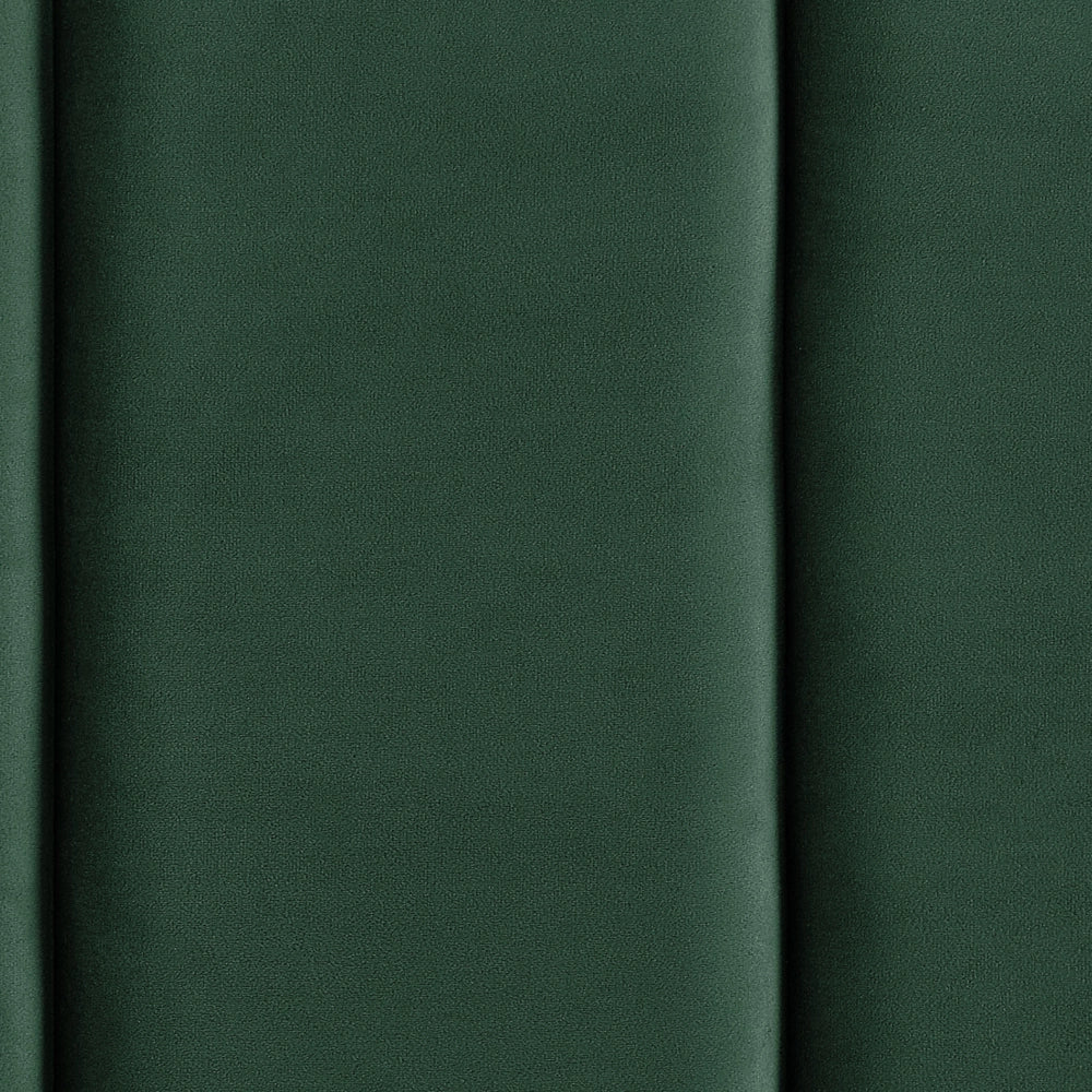 Letto matrimoniale 160 x 200 cm Rete a doghe in velluto verde scuro