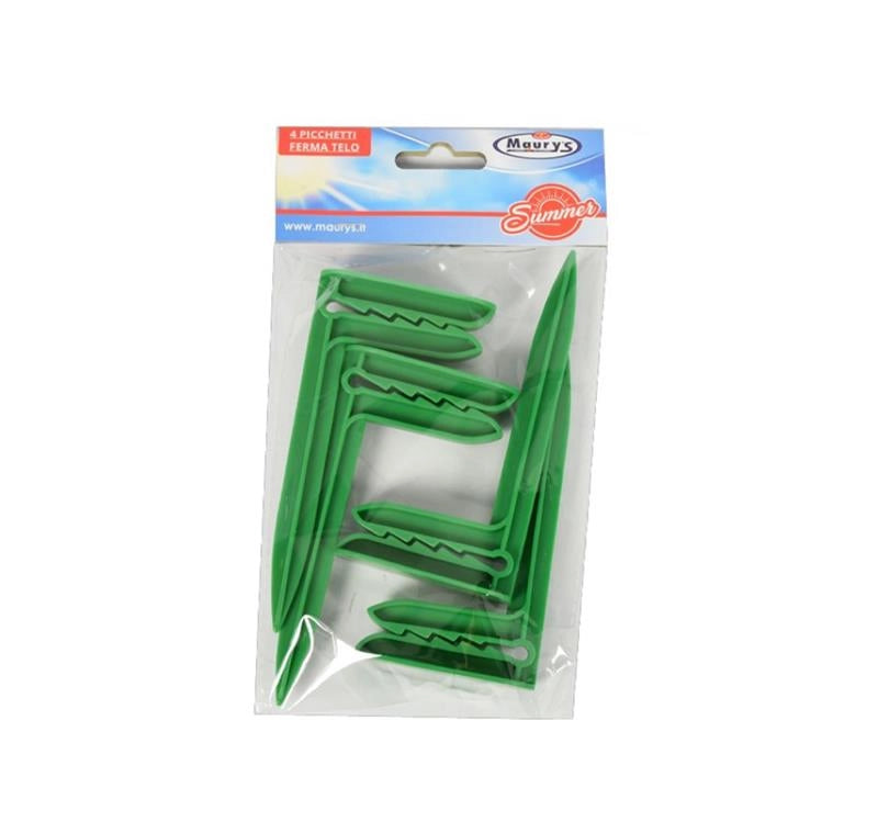 MAURY'S PICCHETTI FERMATELO CONFEZIONE 4 PZ COLORAZIONE ASSORTITA
