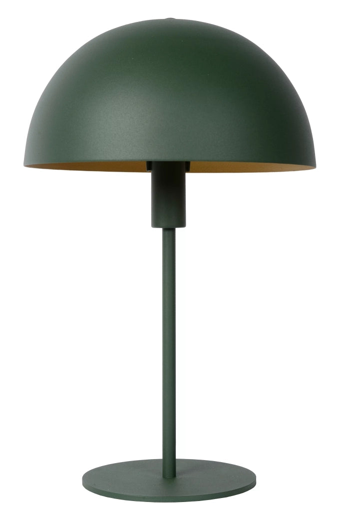 Lampada da tavolo verde eclettica E14 Siemon Lucide