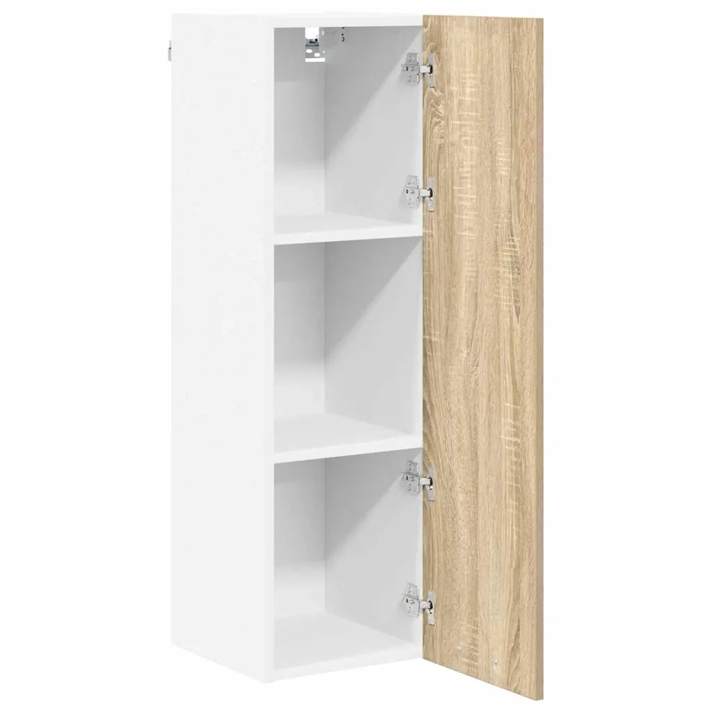 Armadio pensile con porta Rovere Sonoma 30 x 31 x 100 cm