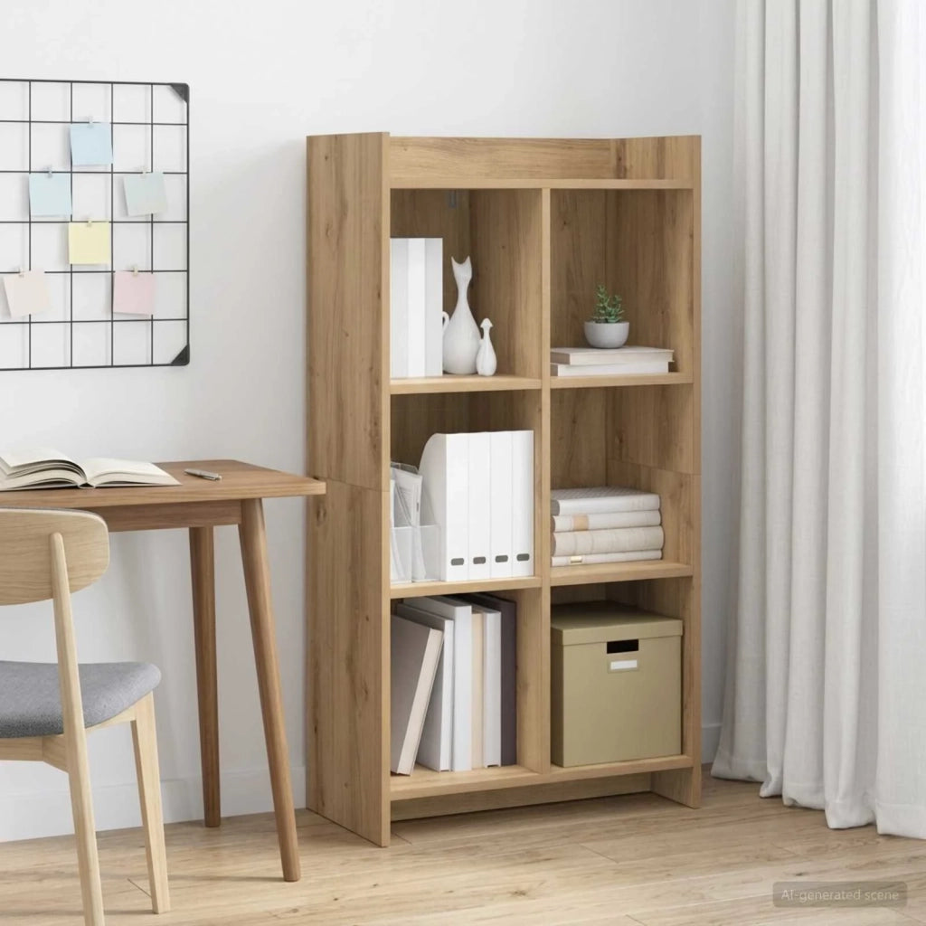Libreria 6 livelli 59 x 30 x 111 cm Legno ingegnerizzato 8011290