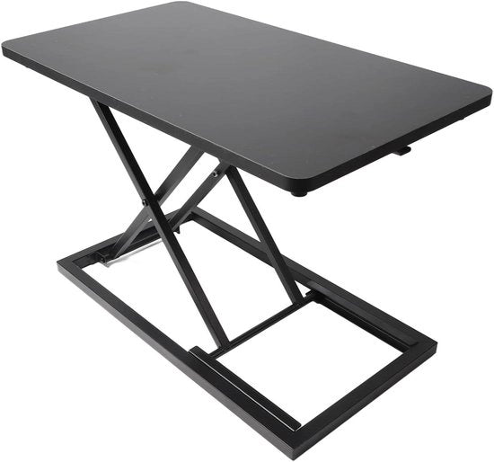 Pannello di supporto per laptop con angolo arrotondato e 7 livelli di regolazione per computer da scrivania - Scrivania da ufficio ampi.