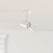 Faretto da soffitto Nichel 6,5 x 6 x 11,5 cm Metallo 4108178