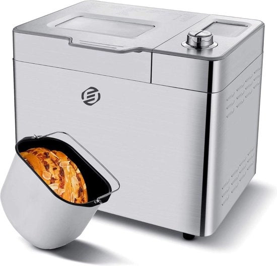 Macchina per la preparazione del pane - Multi-programmabile - Senza glutine - Timer - Automatica - Premium